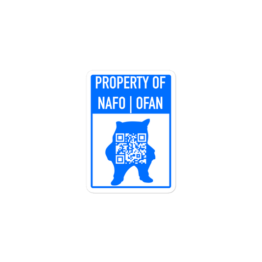 NAFO Property Sticker