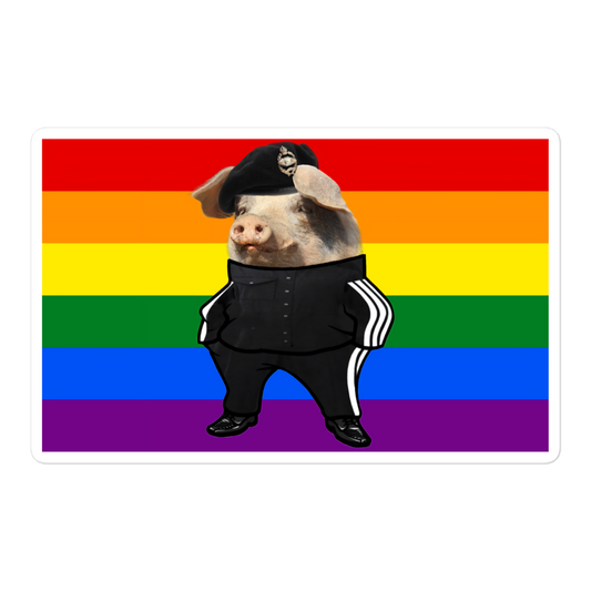 LazerPig Pride Sticker