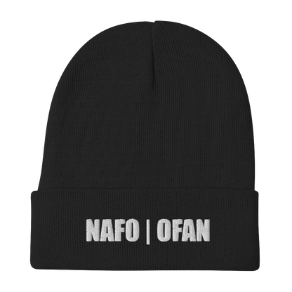 NAFO | OFAN Embroidered Beanie