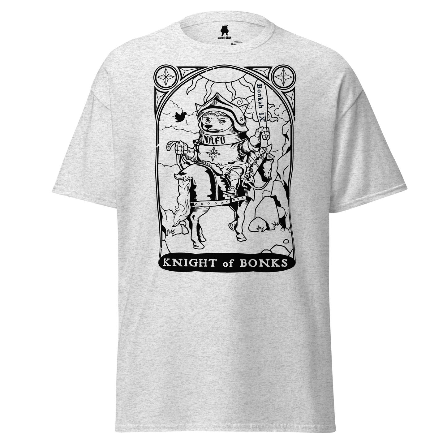 NAFO x Grandpa Yurko Knight of Bonks T-Shirt