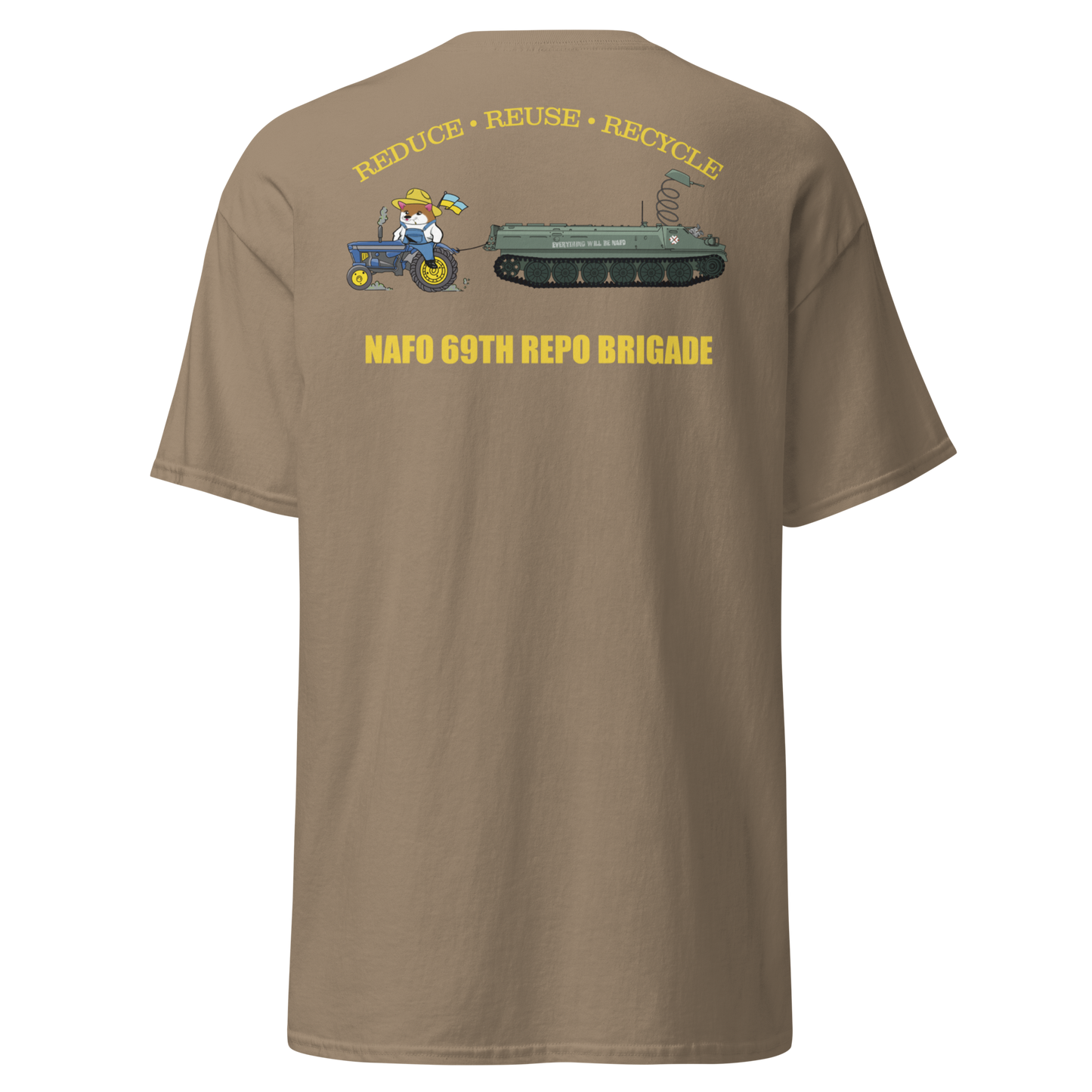 NAFO 69th Repo Brigade Military Style T-Shirt