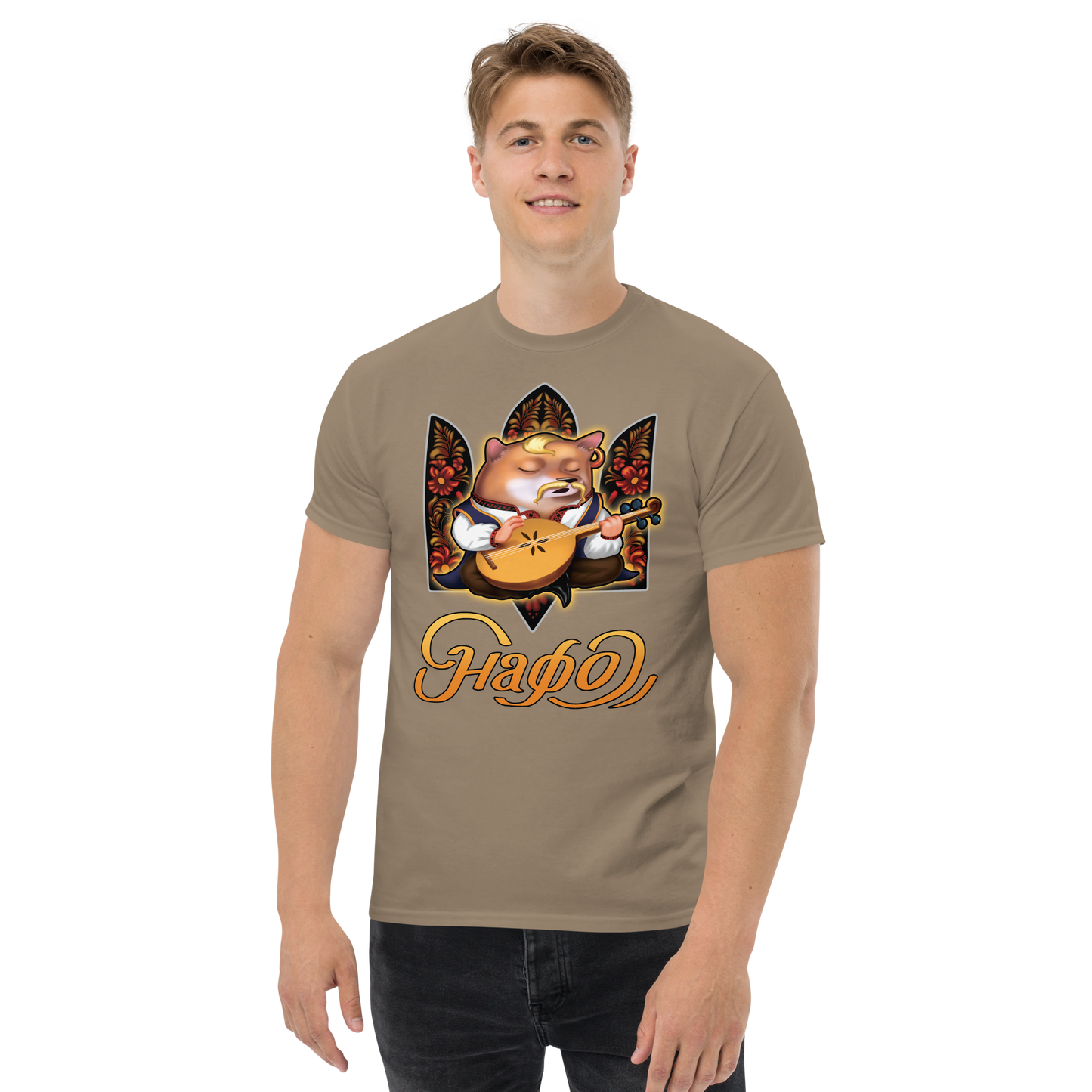 NAFO x Grandpa Yurko Kobzar T-Shirt