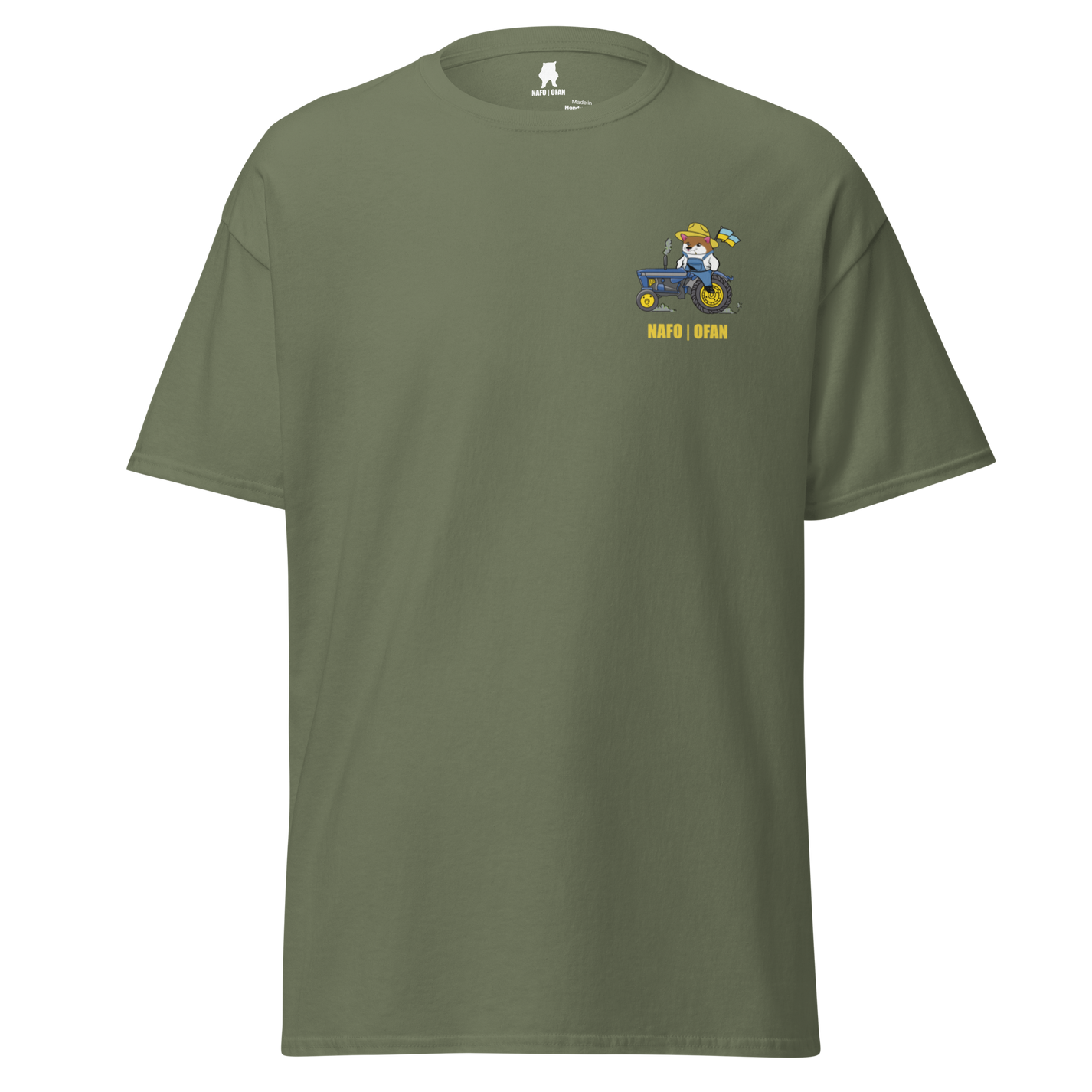 NAFO 69th Repo Brigade Military Style TShirt North Atlantic Fella
