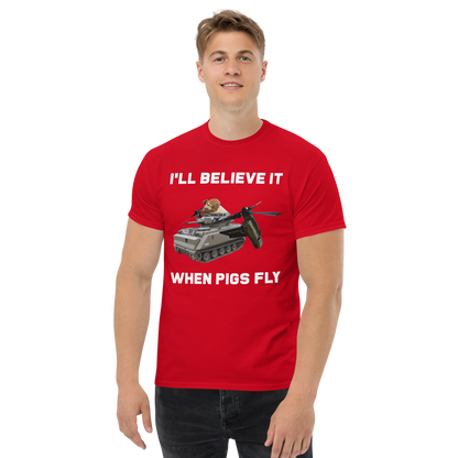 LazerPig When Pigs Fly T-Shirt