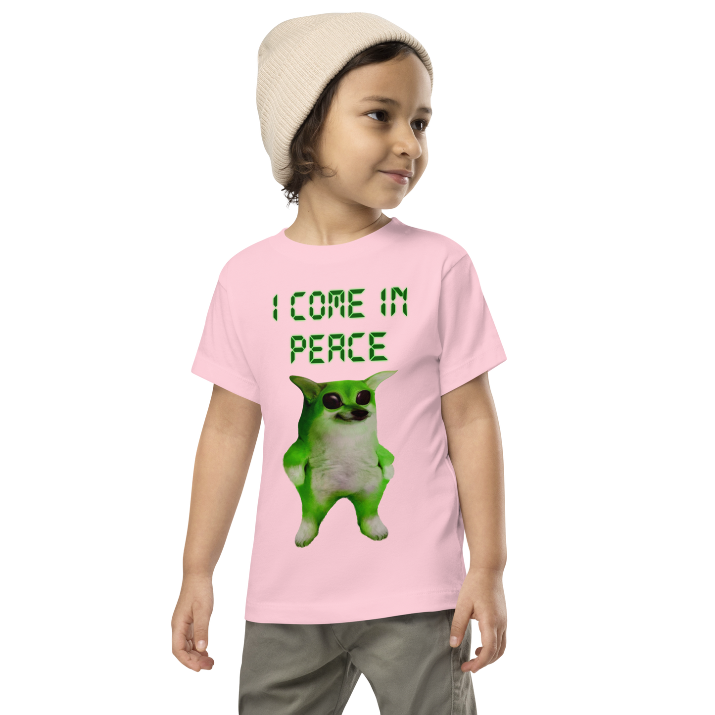 NAFO I Come in Peace Toddler T-Shirt