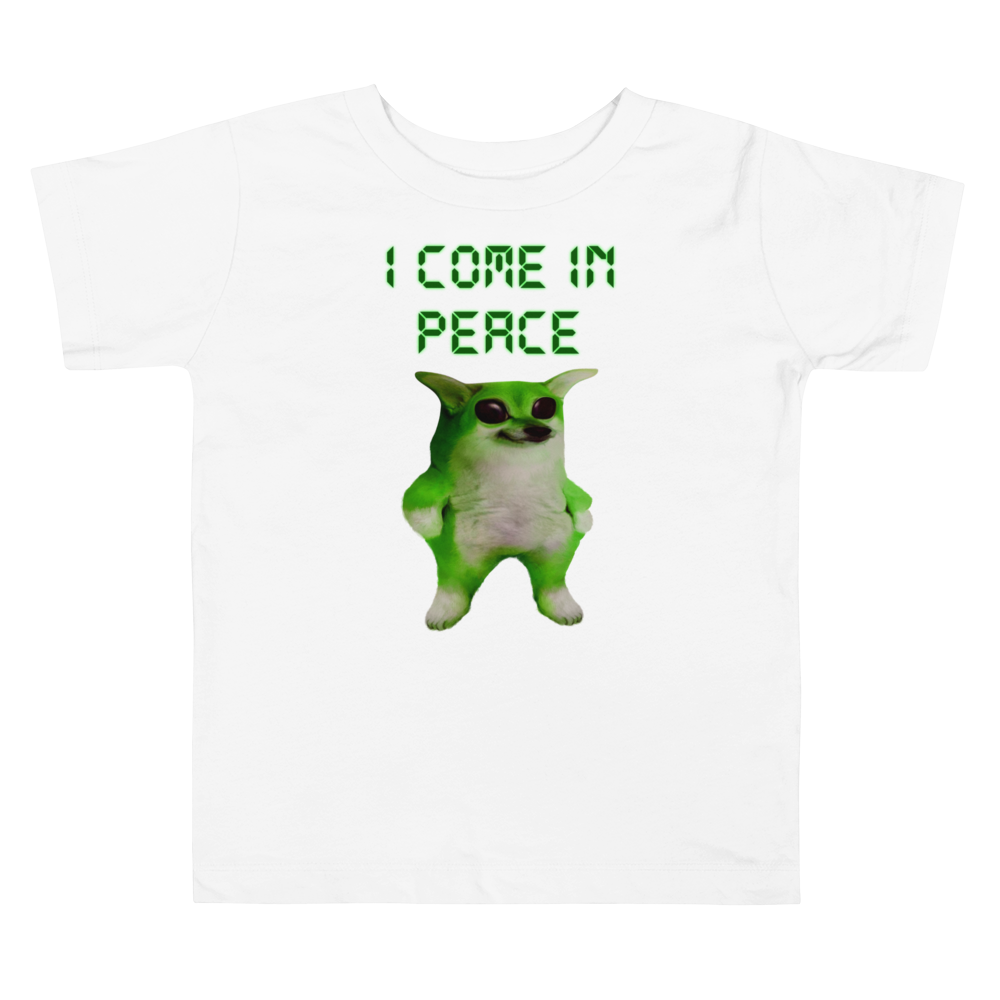 NAFO I Come in Peace Toddler T-Shirt