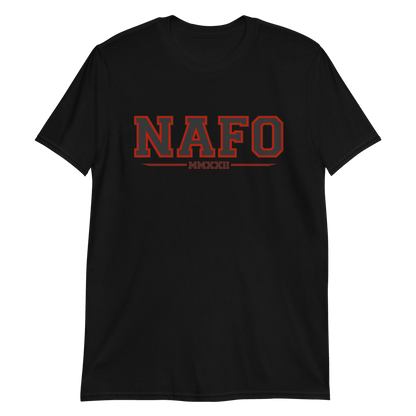 NAFO Collegiate T Shirt (Dark)