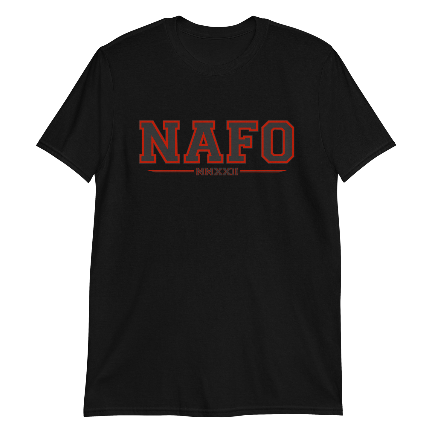 NAFO Collegiate T Shirt (Dark)