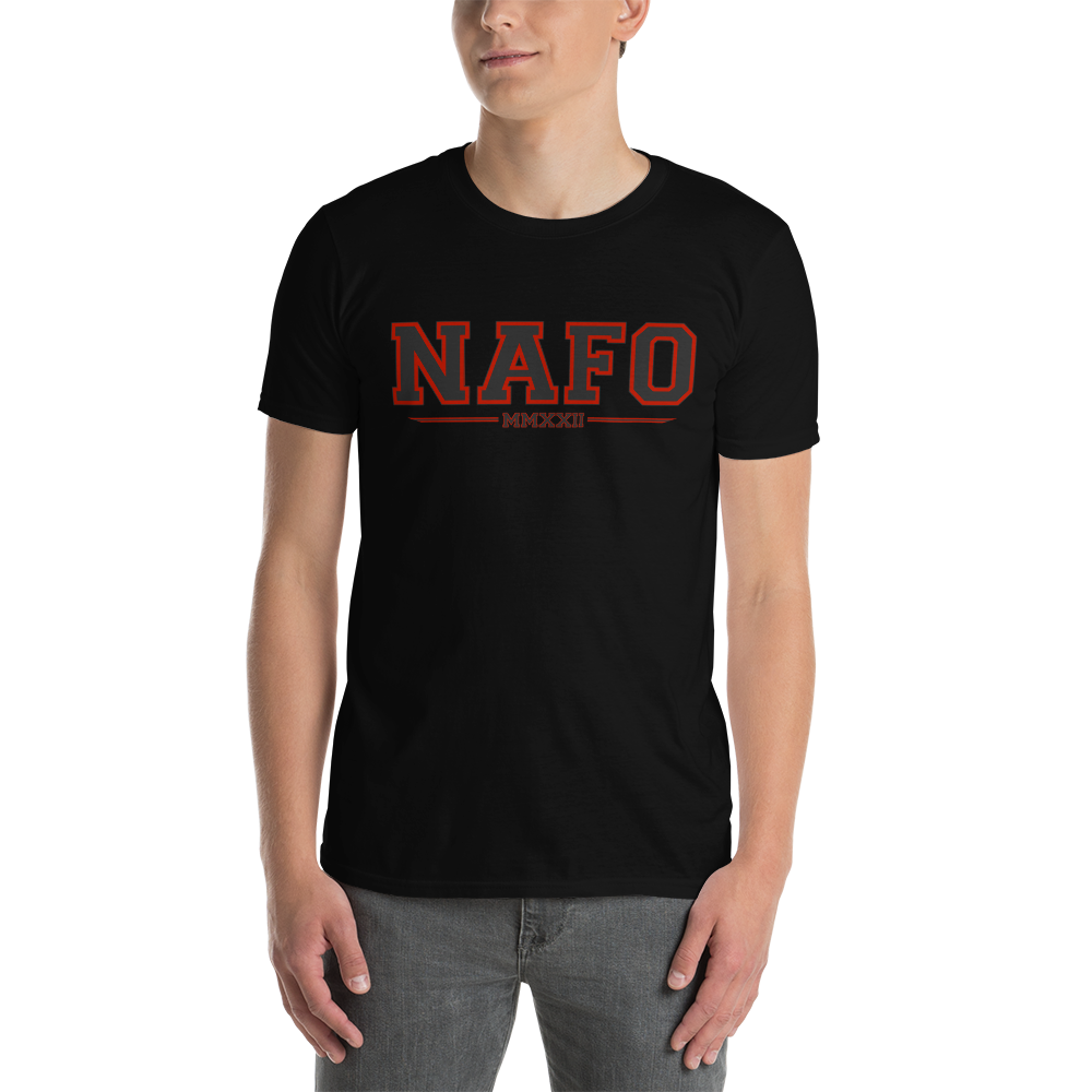 NAFO Collegiate T Shirt (Dark)