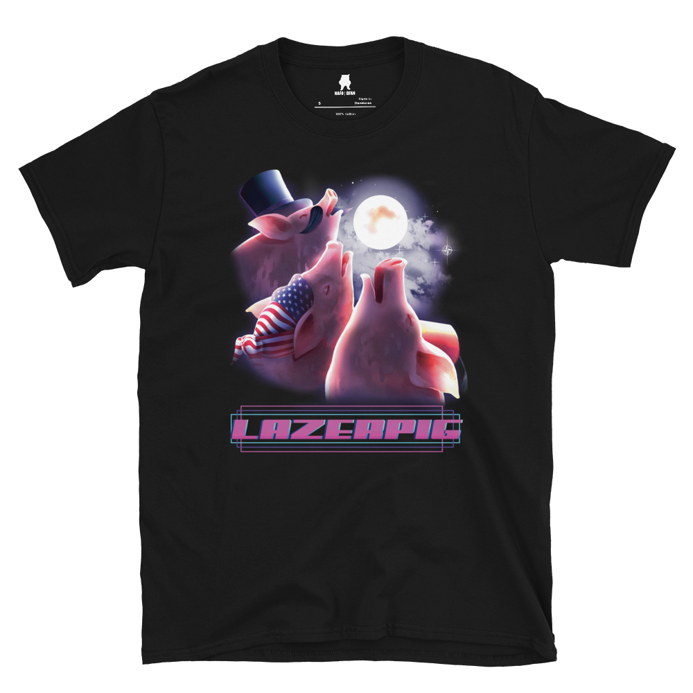 LazerPig Three Pig Moon T-Shirt