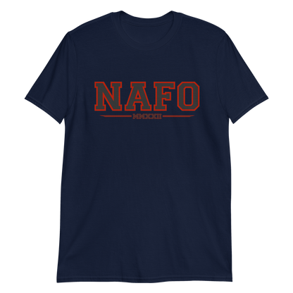 NAFO Collegiate T Shirt (Dark)