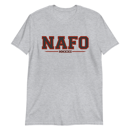 NAFO Collegiate T Shirt (Dark)