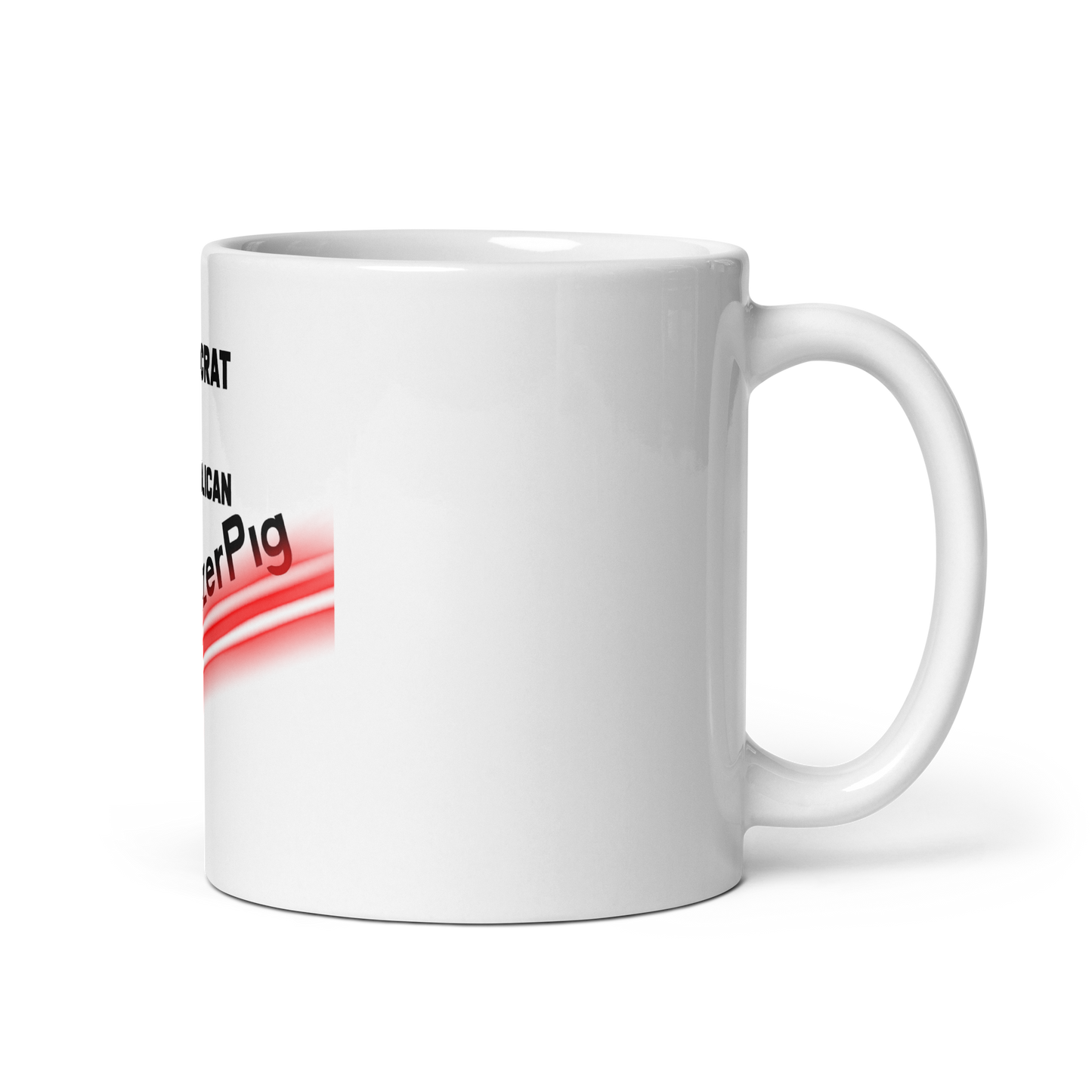 Vote LazerPig White Mug (Worldwide)