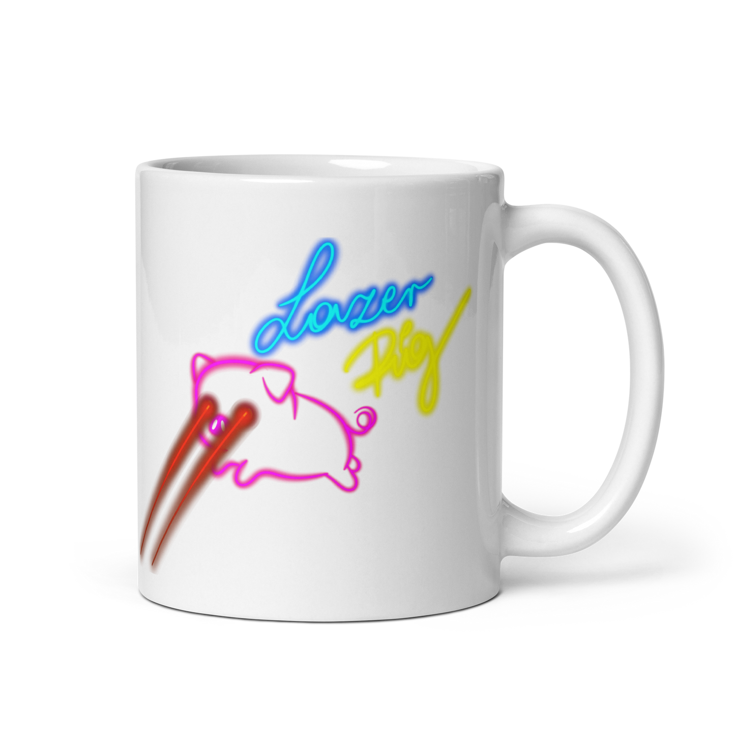 LazerPig Neon Mug (Worldwide)