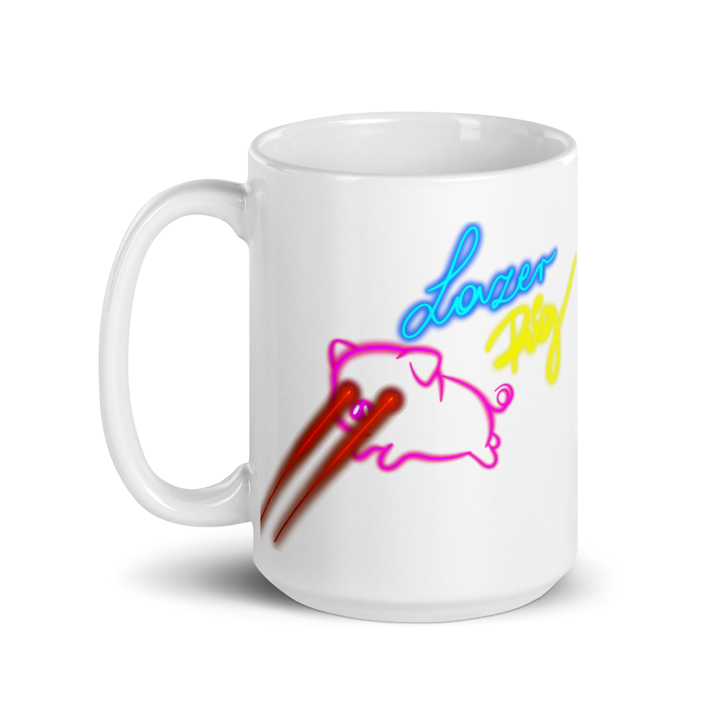 LazerPig Neon Mug (Worldwide)