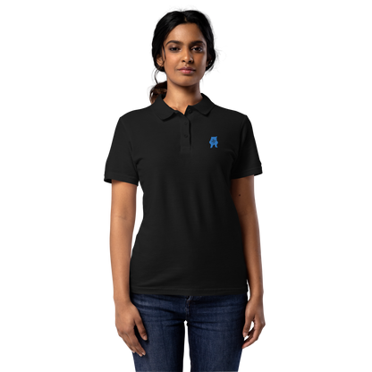 Women's NAFO | OFAN Logo Embroidered Polo Shirt (Clandestine Edition)